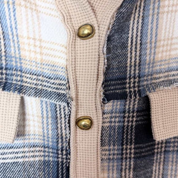 POL Blue Striped Flannel (B) - Picture 5 of 6